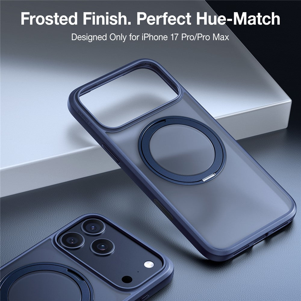 MagSafe Case for Apple iPhone 17 Pro Max, Torras, Ostand Pro, Blue