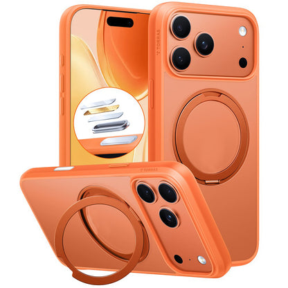 MagSafe Case for Apple iPhone 17 Pro Max, Torras, Ostand Pro, Orange