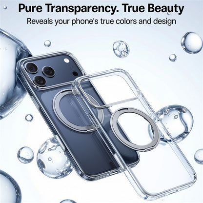MagSafe Case for Apple iPhone 17 Pro Max, Torras, Ostand Pro, Transparent