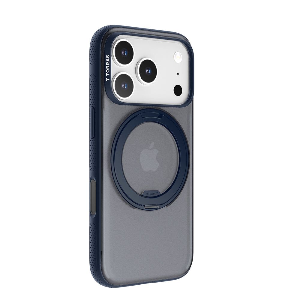 MagSafe Case for Apple iPhone 17 Pro Max, Torras, Ostand R Fitness, Blue