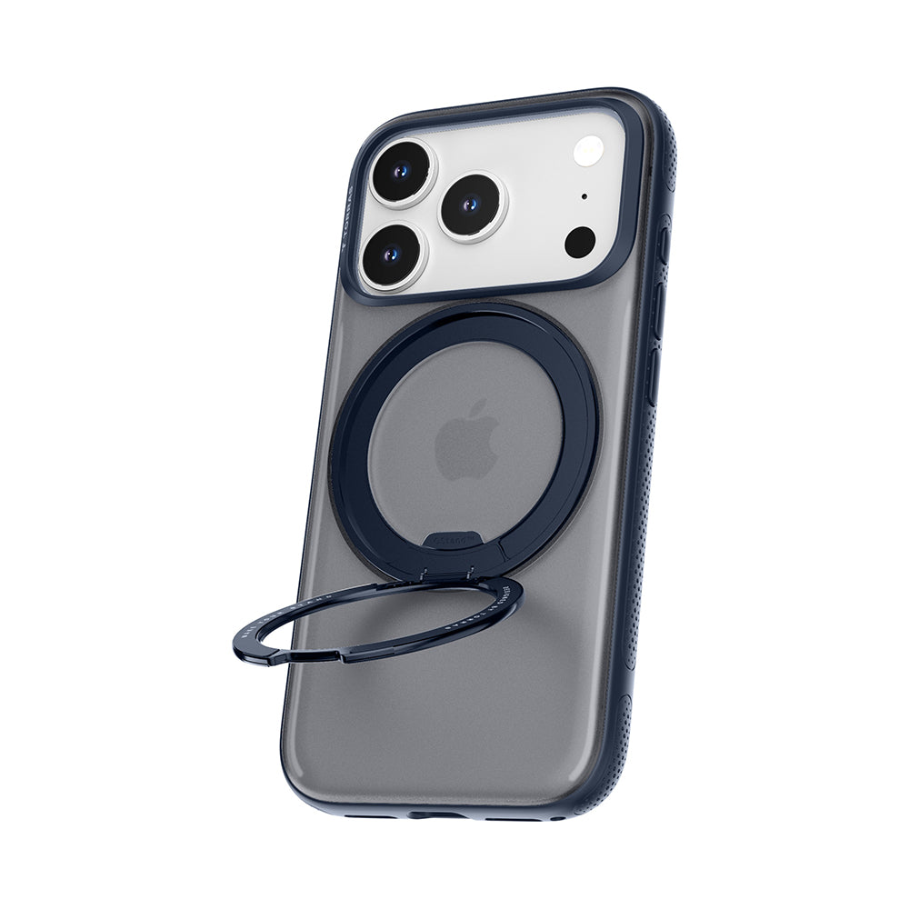 MagSafe Case for Apple iPhone 17 Pro Max, Torras, Ostand R Fitness, Blue