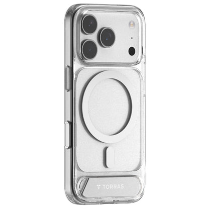 MagSafe Case for Apple iPhone 17 Pro Max, Torras, Pstand, Transparent