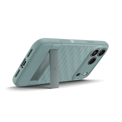 MagSafe Case for Apple iPhone 17 Pro, Spigen, Caseology Parallax S, Green
