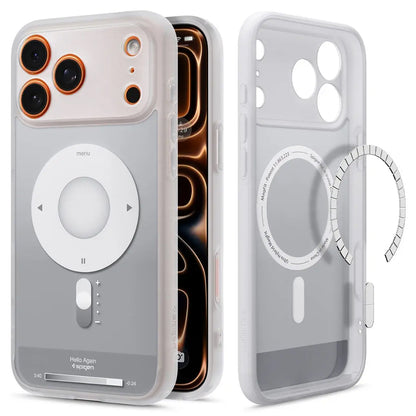 MagSafe Case for Apple iPhone 17 Pro, Spigen, Ultra Hybrid Classic, Silver