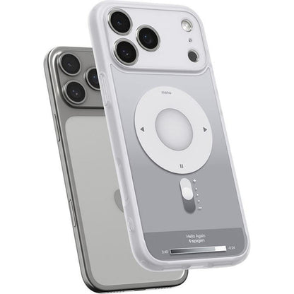 MagSafe Case for Apple iPhone 17 Pro, Spigen, Ultra Hybrid Classic, Silver