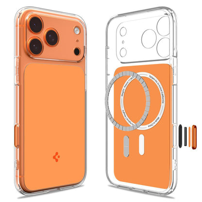 MagSafe Case for Apple iPhone 17 Pro, Spigen, Ultra Hybrid T, Orange ACS10477