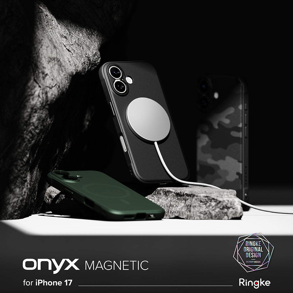 MagSafe Case for Apple iPhone 17, Ringke, Onyx, Black