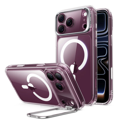 MagSafe Case for Apple iPhone 18 Pro / 17 Pro, ESR, Classic Hybrid Kickstand, Transparent