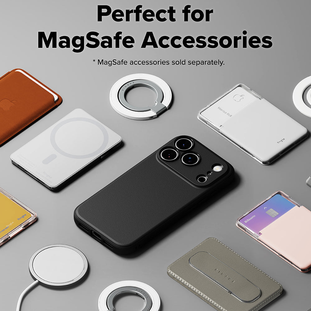 MagSafe Case for Apple iPhone 18 Pro / 17 Pro, Ringke, Onyx, Black
