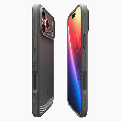 MagSafe Case for Apple iPhone 18 Pro / 17 Pro, Spigen, Rugged Armor, Gray ACS12148