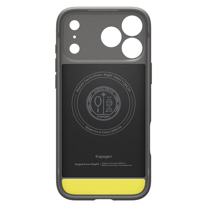 MagSafe Case for Apple iPhone 18 Pro / 17 Pro, Spigen, Rugged Armor, Gray ACS12148