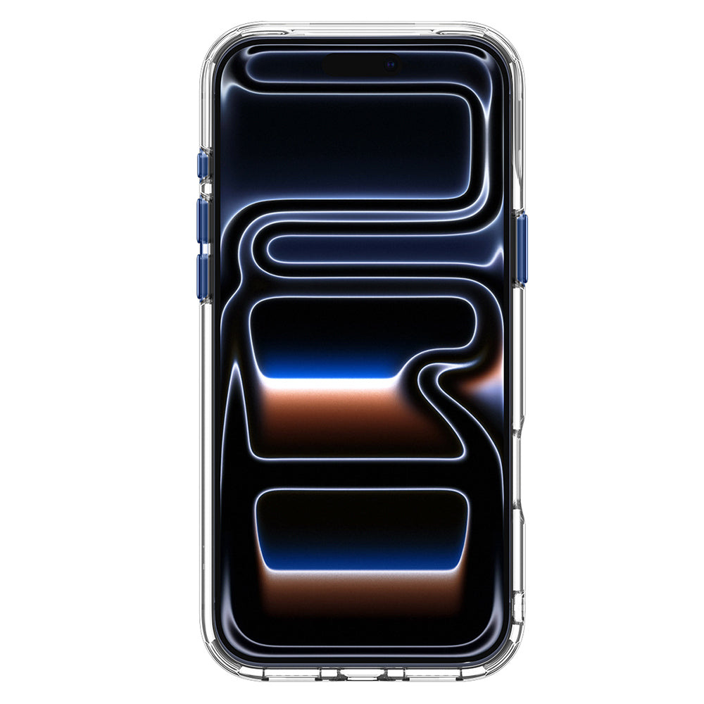 MagSafe Case for Apple iPhone 18 Pro / 17 Pro, Spigen, Ultra Hybrid Optik S, Navy Transparent ACS11922