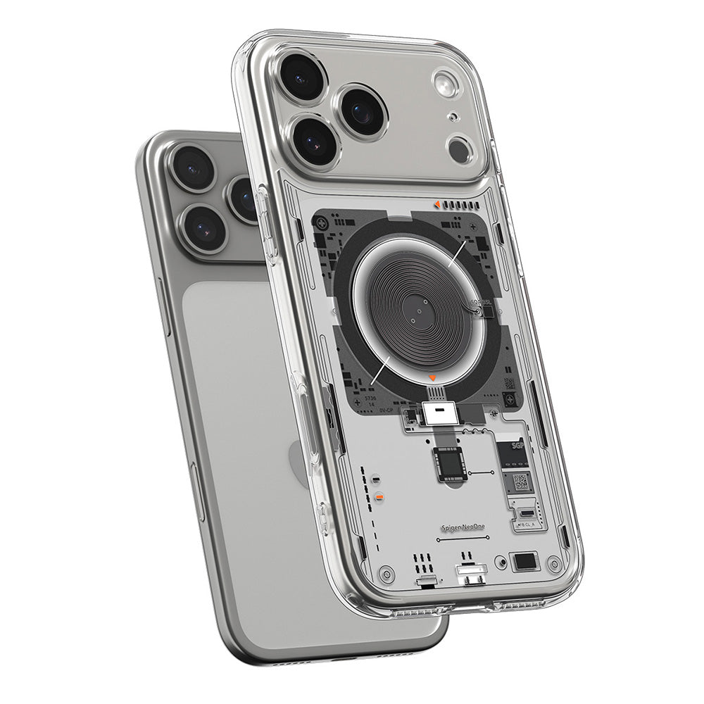 MagSafe Case for Apple iPhone 18 Pro / 17 Pro, Spigen, Ultra Hybrid Neo One, Transparent ACS12166