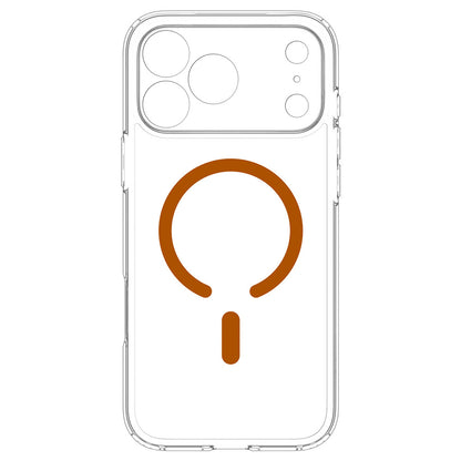 MagSafe Case for Apple iPhone 18 Pro / 17 Pro, Spigen, Ultra Hybrid, Transparent Orange ACS12159