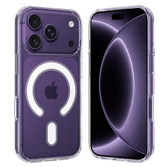 MagSafe Case for Apple iPhone 18 Pro / 17 Pro, Techsuit, Pro, Transparent