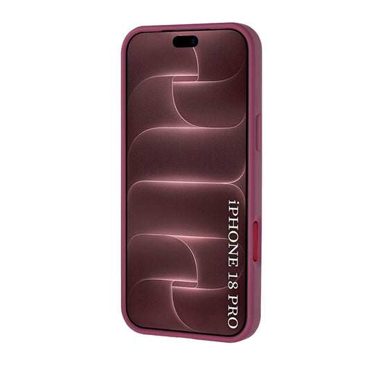 MagSafe Case for Apple iPhone 18 Pro / 17 Pro, Techsuit, Pro, Dark Burgundy