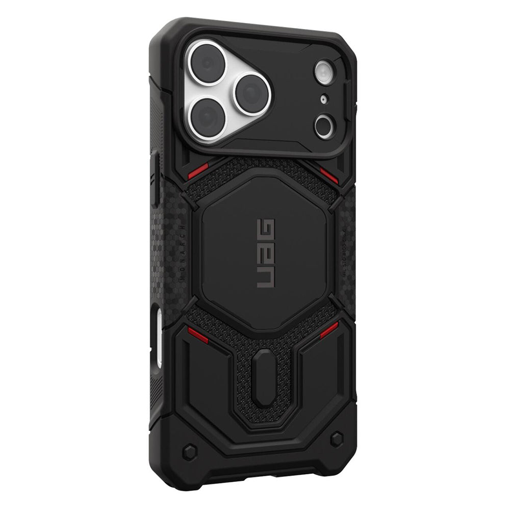 MagSafe Case for Apple iPhone 18 Pro / 17 Pro, Urban Armor Gear, Monarch Pro Kevlar, Black
