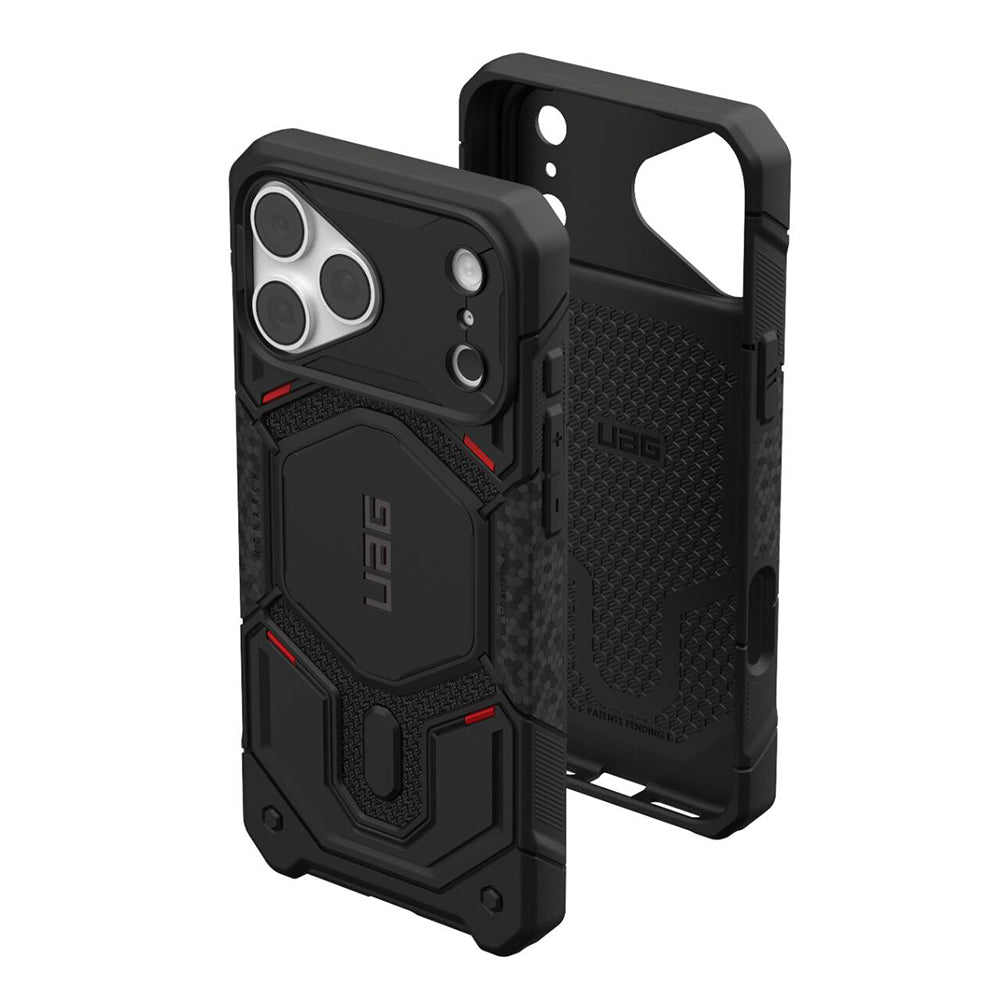 MagSafe Case for Apple iPhone 18 Pro / 17 Pro, Urban Armor Gear, Monarch Pro Kevlar, Black