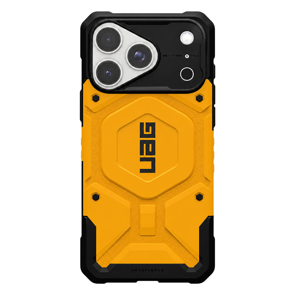 MagSafe Case for Apple iPhone 18 Pro / 17 Pro, Urban Armor Gear, Pathfinder, Yellow