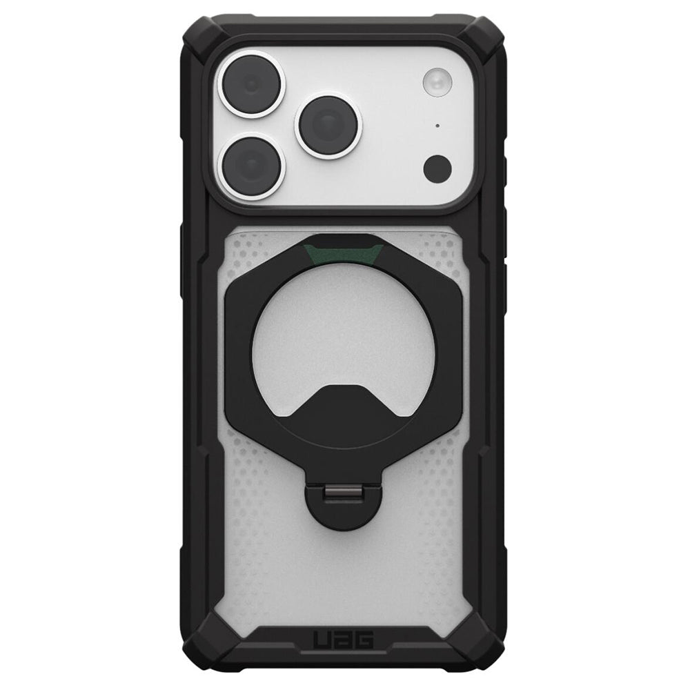 MagSafe Case for Apple iPhone 18 Pro / 17 Pro, Urban Armor Gear, Plasma XTE, Transparent Black