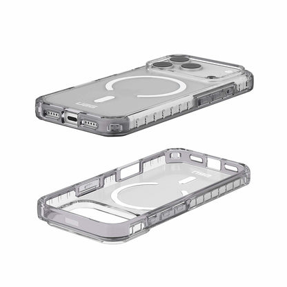 MagSafe Case for Apple iPhone 18 Pro / 17 Pro, Urban Armor Gear, Plyo LT, Silver