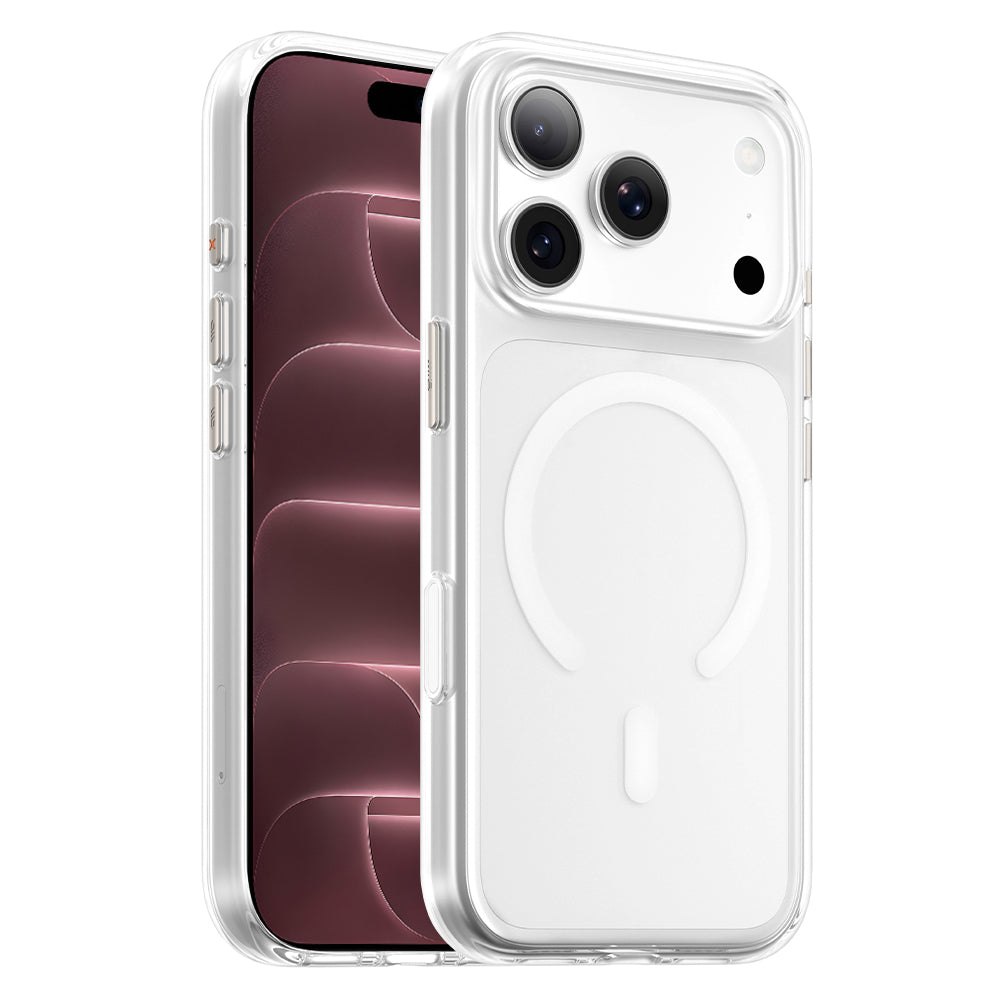 MagSafe Case for Apple iPhone 18 Pro Max / 17 Pro Max, Blueo, Crystal Pro Anti-Drop, Transparent