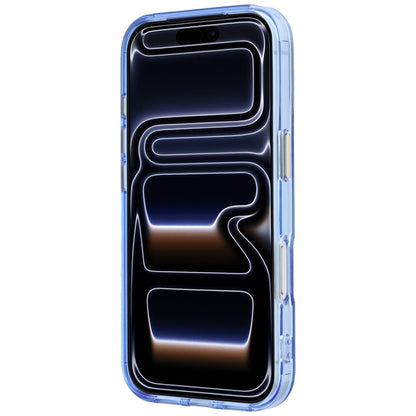 MagSafe Case for Apple iPhone 18 Pro Max / 17 Pro Max, Guess, Ring Stand Script Metal Logo, Blue