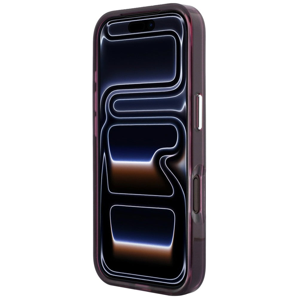 MagSafe Case for Apple iPhone 18 Pro Max / 17 Pro Max, Karl Lagerfeld, IML KC Bodies Sketch Print, Burgundy
