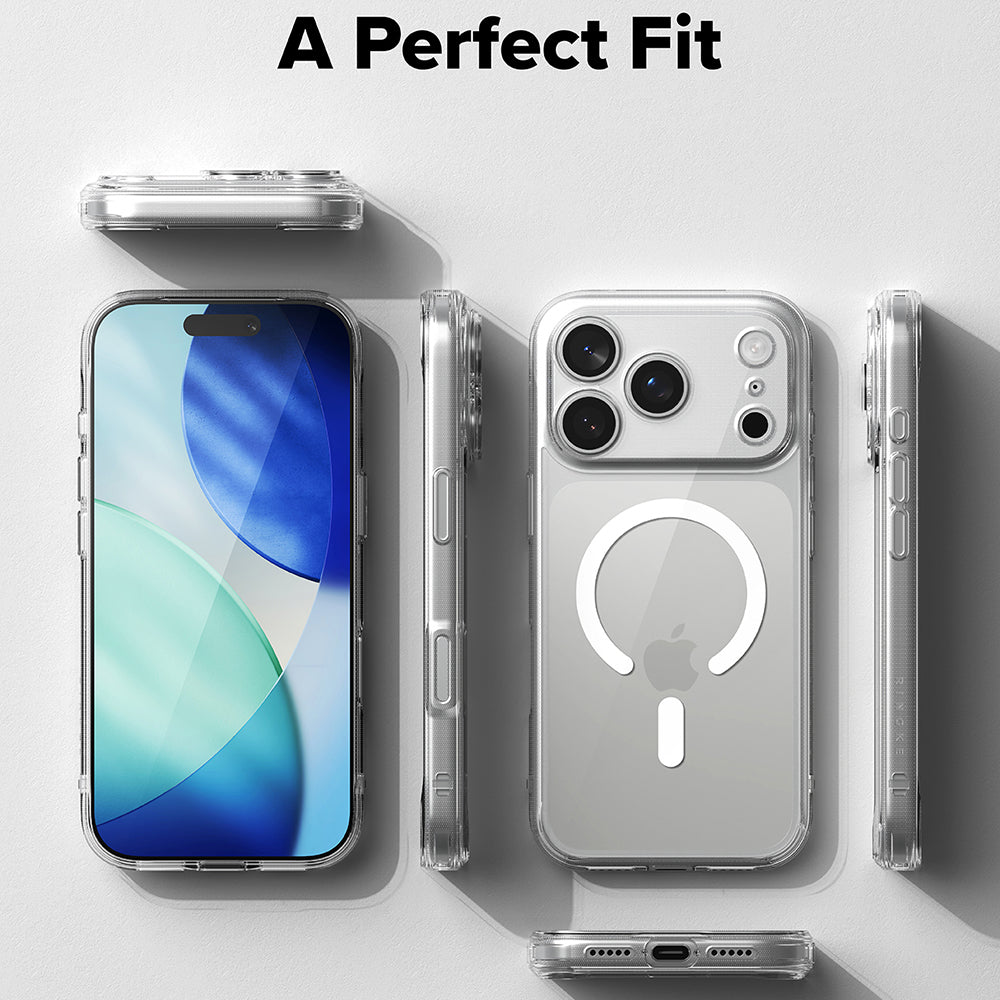 MagSafe Case for Apple iPhone 18 Pro Max / 17 Pro Max, Ringke, Fusion, Matte Transparent