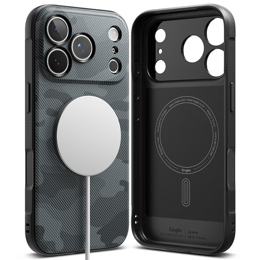 MagSafe Case for Apple iPhone 18 Pro Max / 17 Pro Max, Ringke, Onyx, Camouflage