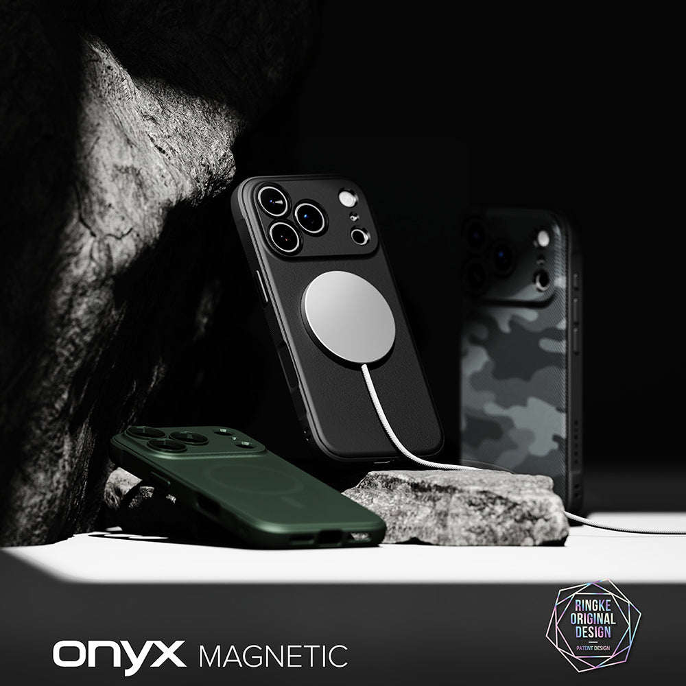 MagSafe Case for Apple iPhone 18 Pro Max / 17 Pro Max, Ringke, Onyx, Dark Green