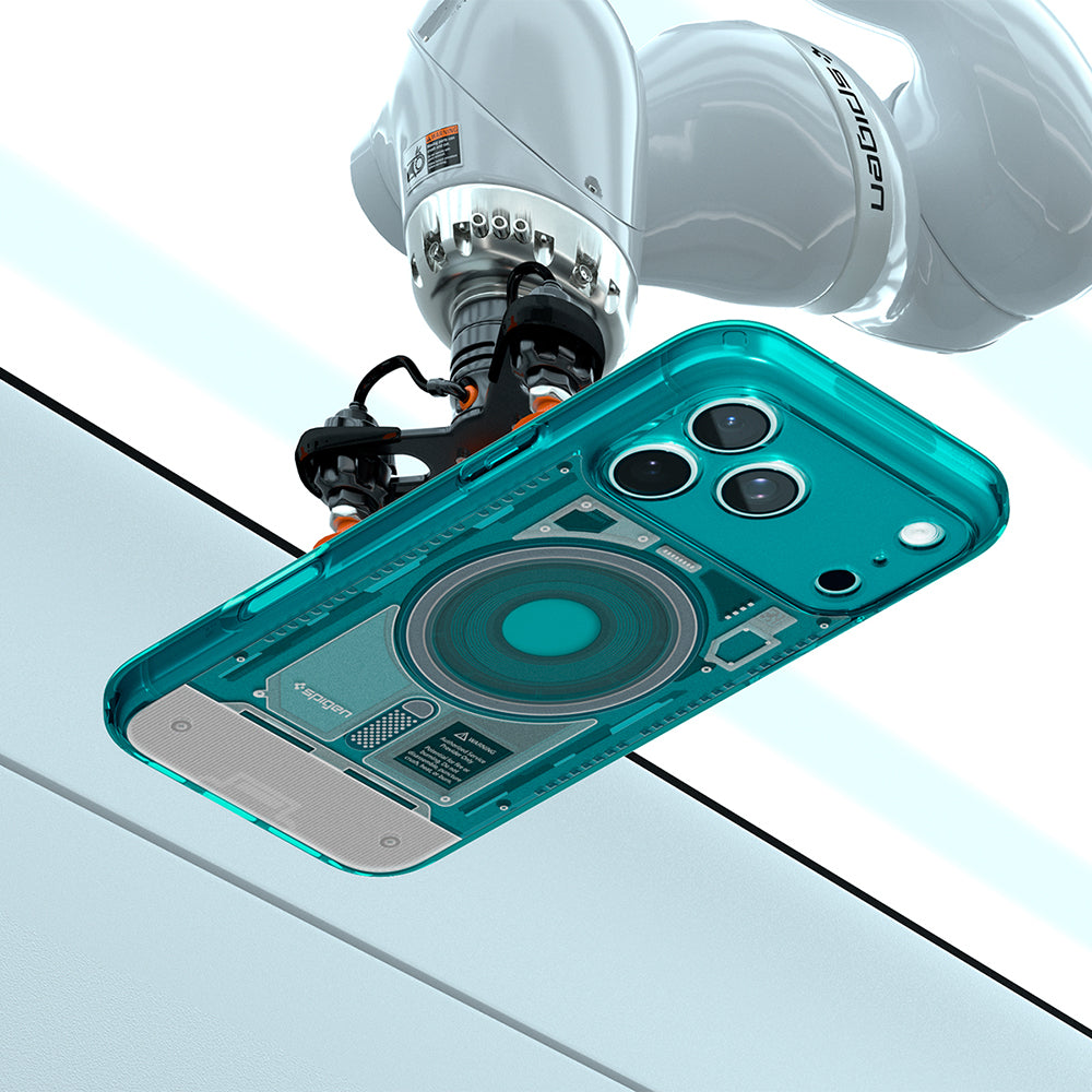 MagSafe Case for Apple iPhone 18 Pro Max / 17 Pro Max, Spigen, Ultra Hybrid C-One, Turquoise ACS11983