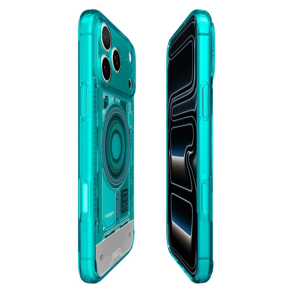 MagSafe Case for Apple iPhone 18 Pro Max / 17 Pro Max, Spigen, Ultra Hybrid C-One, Turquoise ACS11983