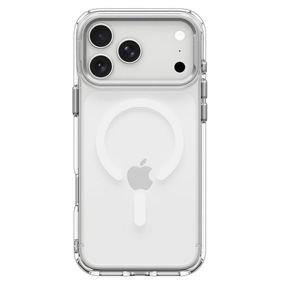 MagSafe Case for Apple iPhone 18 Pro Max / 17 Pro Max, Spigen, Ultra Hybrid Optik S, Transparent Silver ACS11908