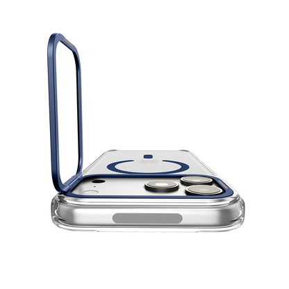 MagSafe Case for Apple iPhone 18 Pro Max / 17 Pro Max, Spigen, Ultra Hybrid Optik S, Navy Transparent ACS11909