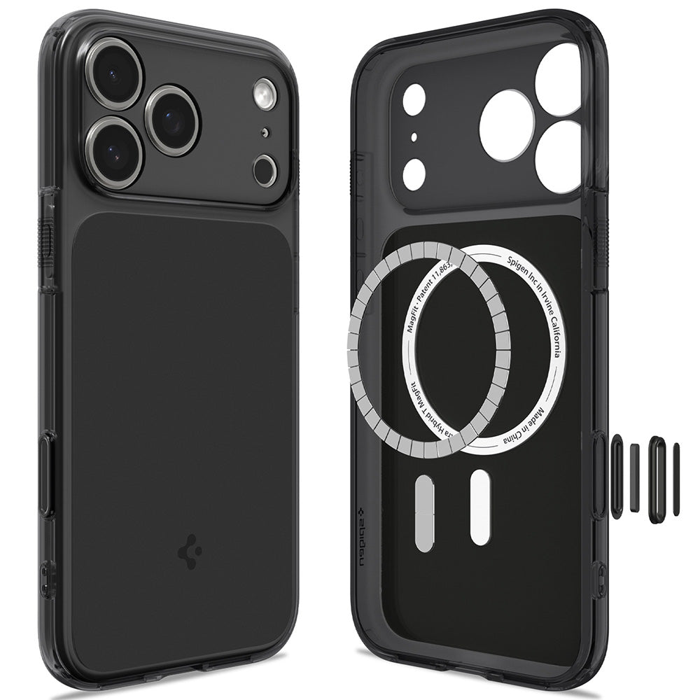 MagSafe Case for Apple iPhone 18 Pro Max / 17 Pro Max, Spigen, Ultra Hybrid T, Matte Black ACS12134