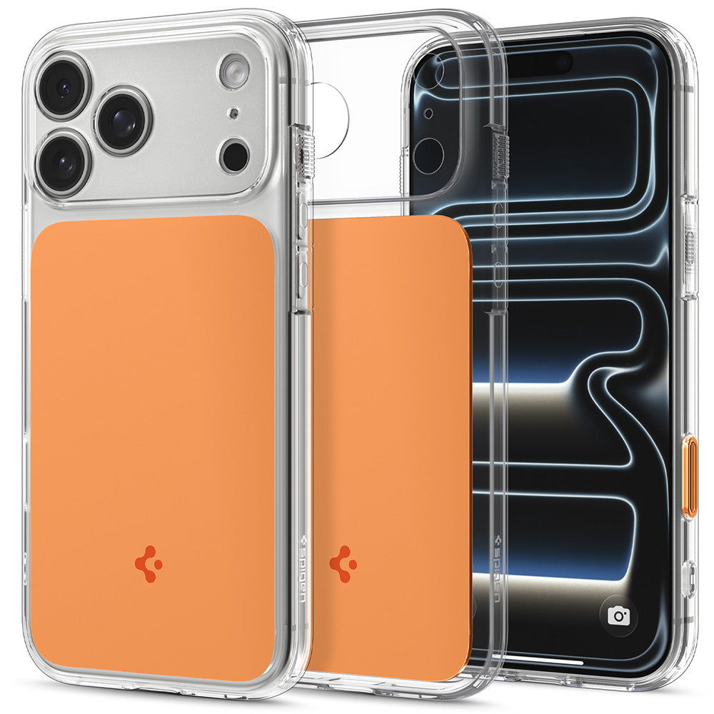 MagSafe Case for Apple iPhone 18 Pro Max / 17 Pro Max, Spigen, Ultra Hybrid T, Orange ACS12133