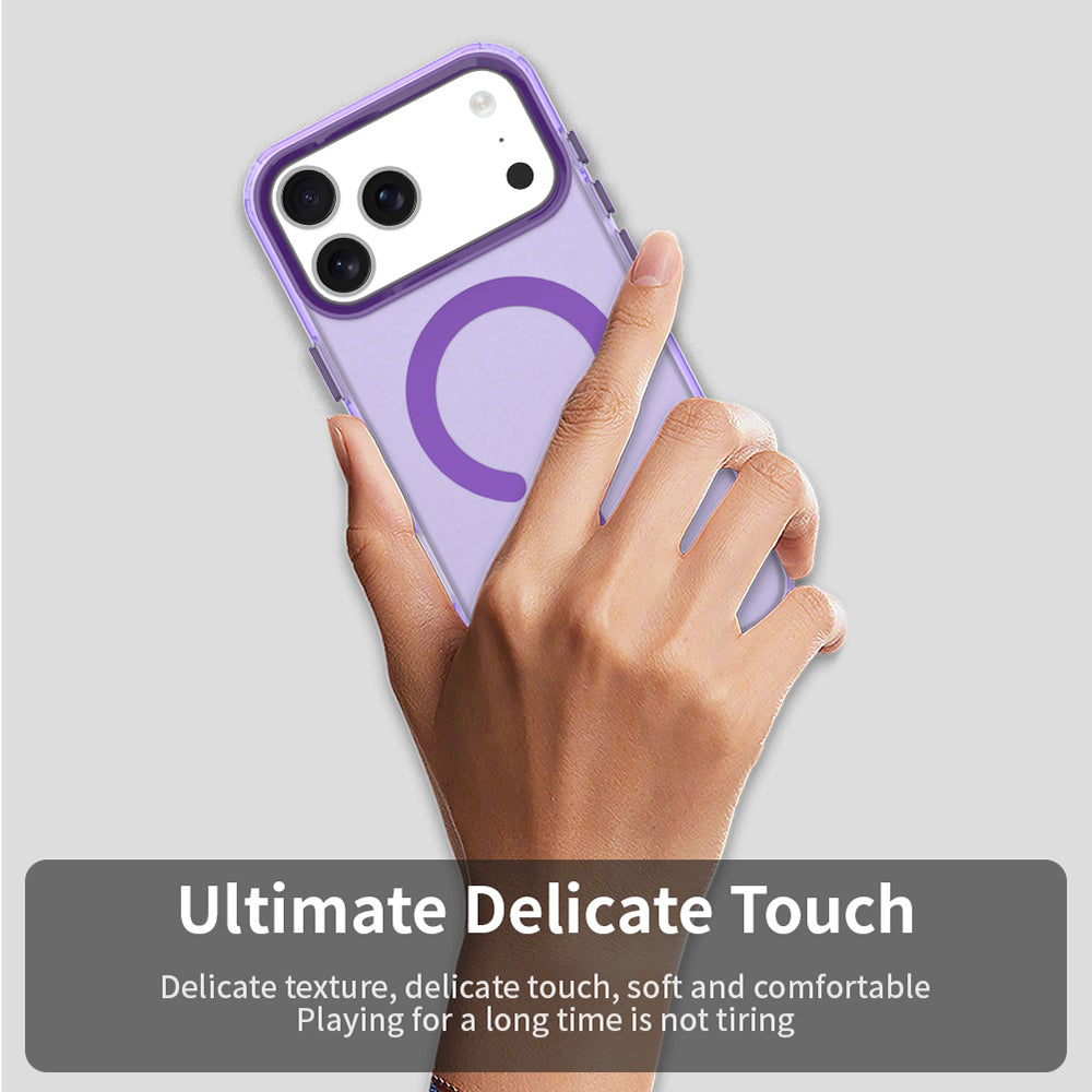 MagSafe Case for Apple iPhone 18 Pro Max / 17 Pro Max, Techsuit, CandyCase, Purple