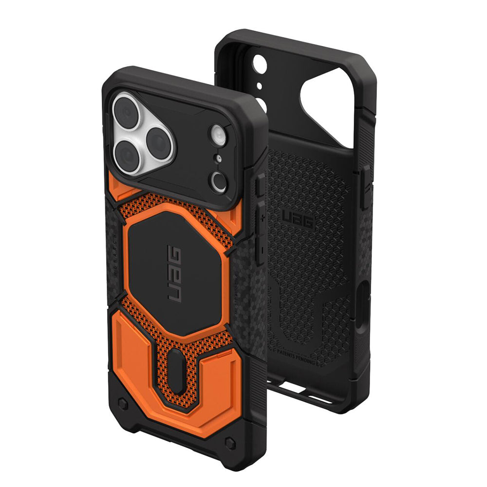 MagSafe Case for Apple iPhone 18 Pro Max / 17 Pro Max, Urban Armor Gear, Monarch Pro Kevlar, Orange
