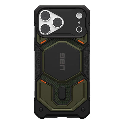 MagSafe Case for Apple iPhone 18 Pro Max / 17 Pro Max, Urban Armor Gear, Monarch Pro Kevlar, Green