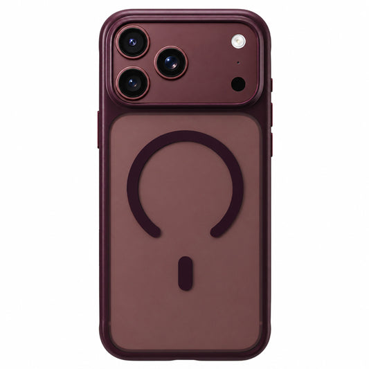 MagSafe Case for Apple iPhone 18 Pro Max, Blueo, APE Anti-Drop, Burgundy