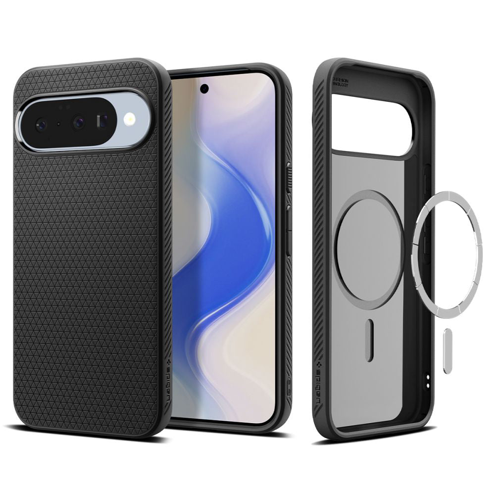 MagSafe Case for Google Pixel 10 Pro / 10, Spigen, Liquid Air, Matte Black ACS09695