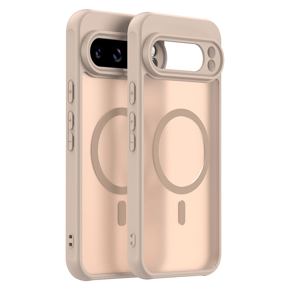 MagSafe Case for Google Pixel 10 Pro, Techsuit, HaloFrost II, Gold