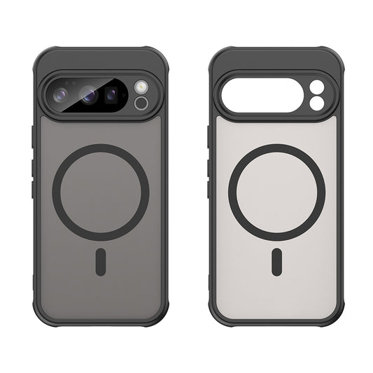 MagSafe Case for Google Pixel 10 Pro, Techsuit, HaloFrost II, Black