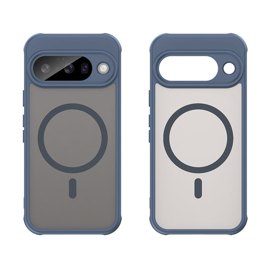 MagSafe Case for Google Pixel 10, Techsuit, HaloFrost II, Navy Blue
