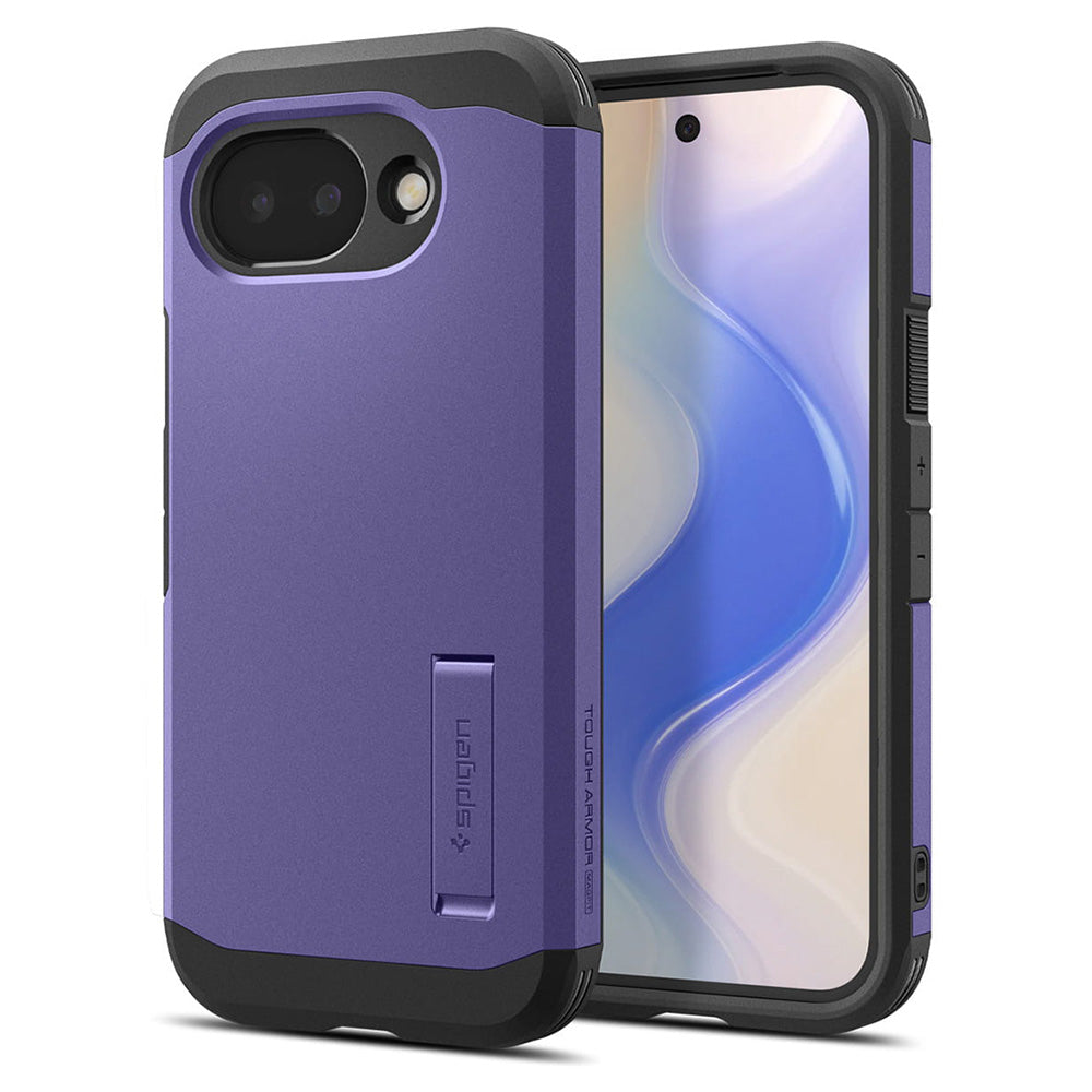 MagSafe Case for Google Pixel 10a, Spigen, Tough Armor, Purple ACS11281