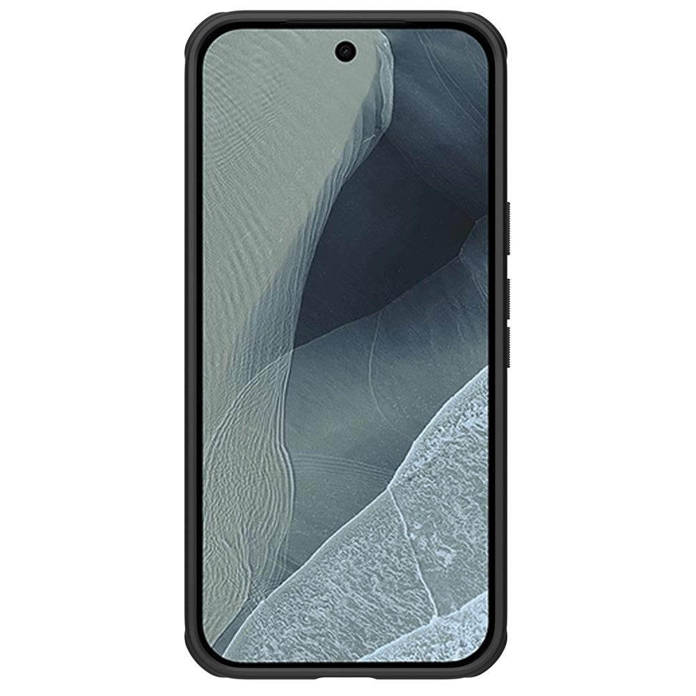 MagSafe Case for Google Pixel 11 Pro XL, Nillkin Super Shield Pro, Satin Transparent Black