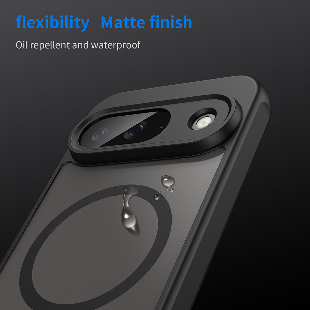 MagSafe Case for Google Pixel 9, Techsuit, HaloFrost II, Black