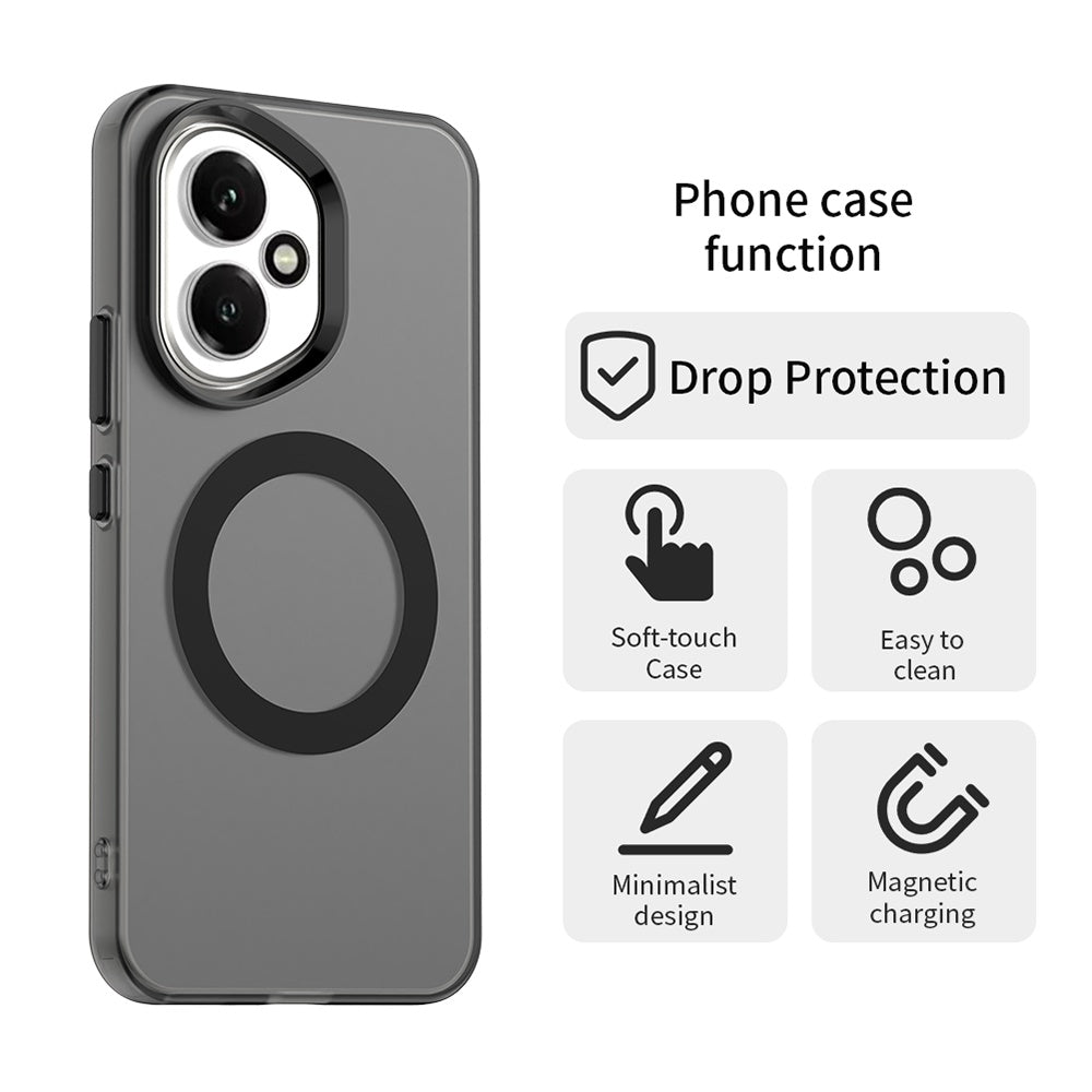 MagSafe Case for Honor 400, Techsuit, CandyCase, Black