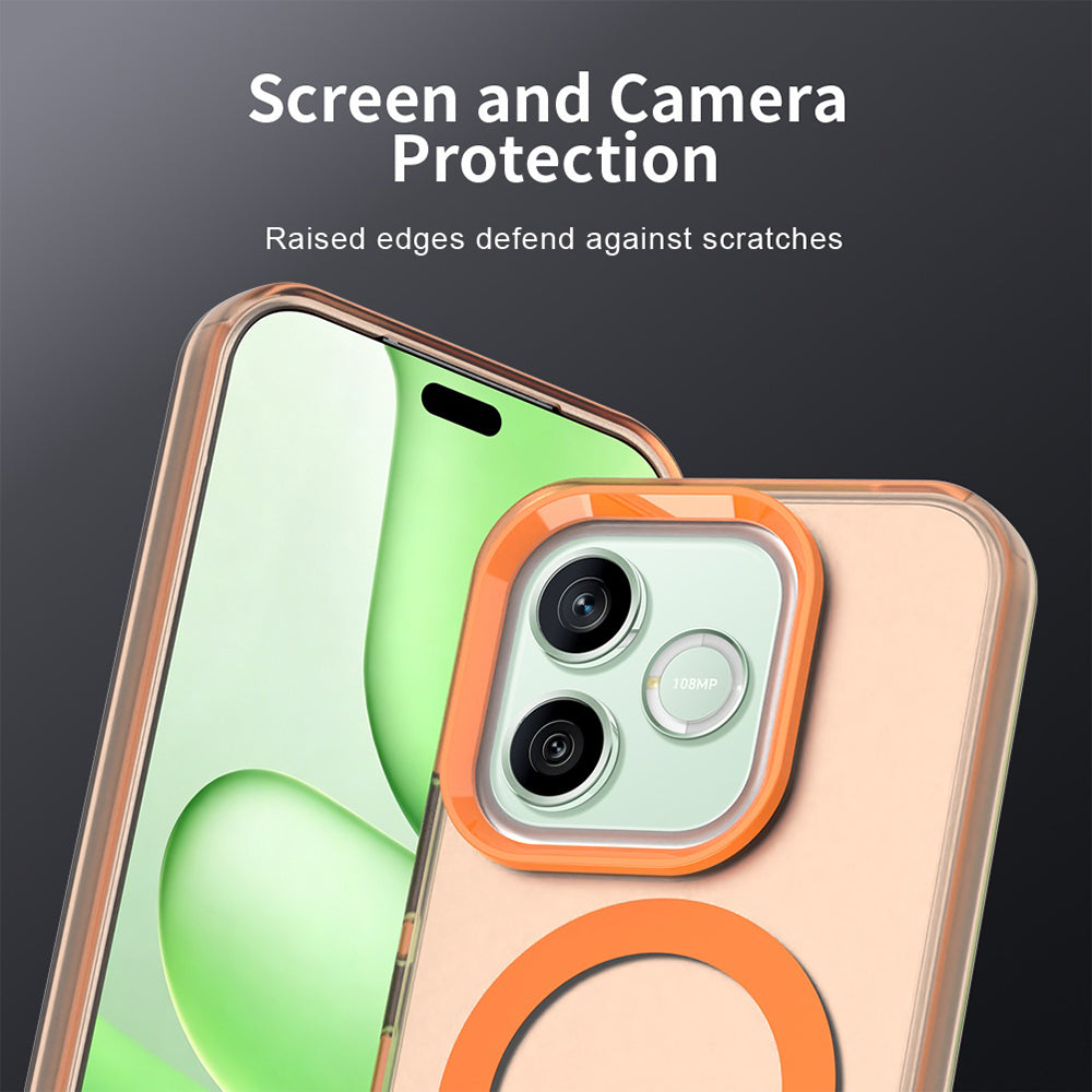 MagSafe Case for Honor 600 Pro / 600, Techsuit, CandyCase, Orange